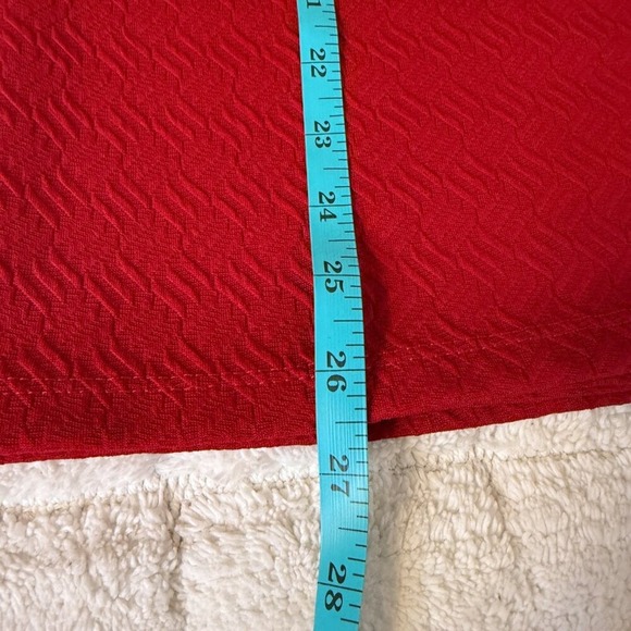 Travel Elements Women's Red XL Blouse Career Office Casual Feminine Everyday - Picture 11 of 11